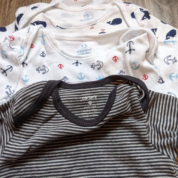 Baby Boy (9-12M) - BODYSUIT BUNDLE: 3 pcs. - Picture 3 of 3